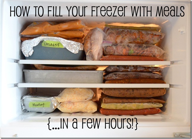 How to Do a Monthly Meal Plan with 10+ Freezer Meal Recipes | Harbour ...