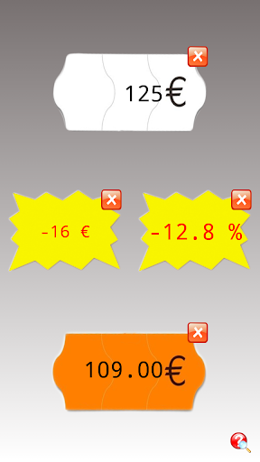 Calculatrice soldes Multi