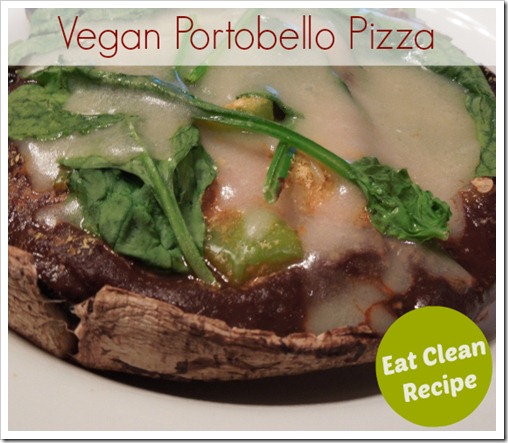 Vegan Portobello Pizza