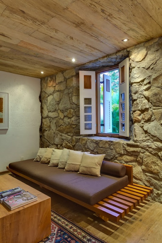 Decoracion-en-habitacion-muro-de-piedra Decoracion-en-habitacion-muro-de-piedra