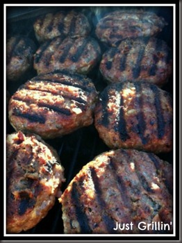 tangy meatloaf burgersjust grillin