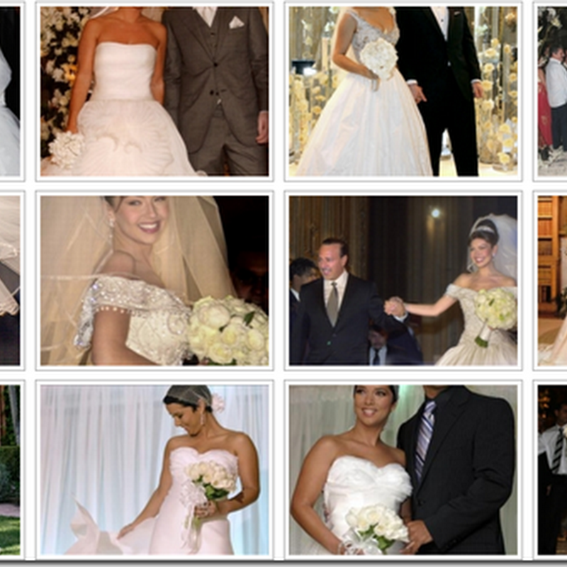 Fotos de ramos de novias famosas