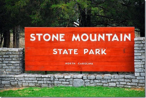 Stone Mountain Sign