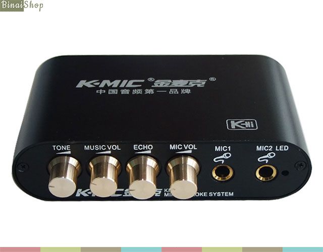 Bộ micro hát karaoke di động K-Mic KM600