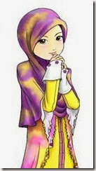 Kumpulan Gambar  Kartun  Muslimah  Lucu Unik dan Cantik