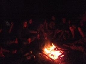 fuego de campamento