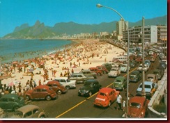 Fuscas em Copacabana