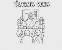 ultima cena dibujos colorear (1)