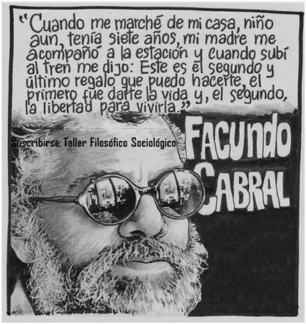 Facundo Cabral con Frases