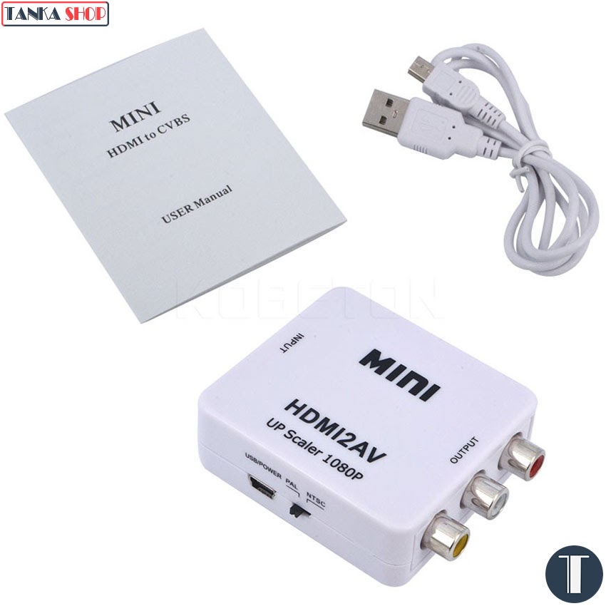 Bộ chuyển đổi HDMI to AV (Video & Audio) MINI HDMI2AV