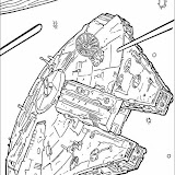 STAR WARS COLORING PAGES