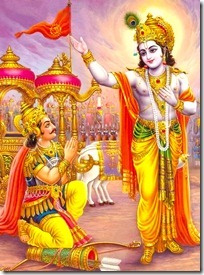 Krishna and Arjuna