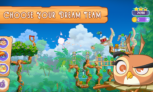   Angry Birds Slingshot Stella- screenshot thumbnail   