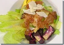 Caesar salad con barbabietole