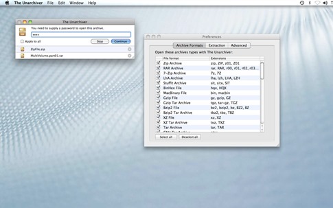 The Unarchiver para OS X