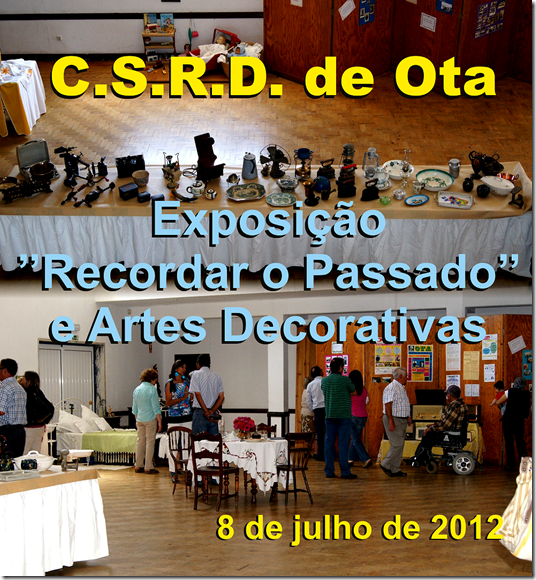 CSRDO - Exposição - 08.07.12 CSRDO - Exposição - 08.07.12