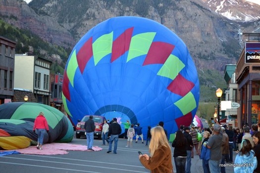 More balloons inflating