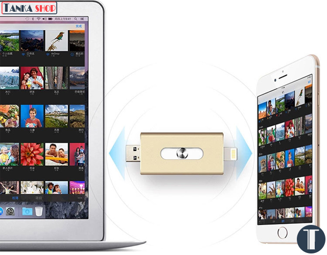 USB cho điện thoại Iphone Ipad USB i-Flash Drive HD