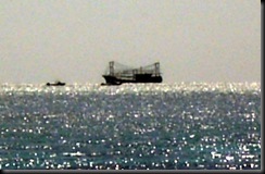 fishingboat aground