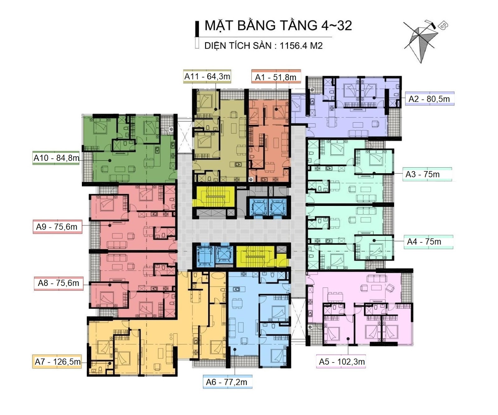 Mặt Bằng Tổng Quan