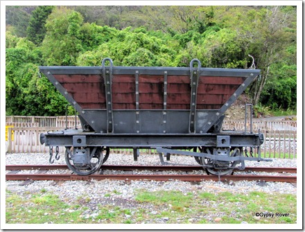 Coal wagon that took the coal to the Greymouth Wharf.