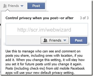 image Facebook privacy settings