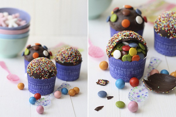 Piñata-Cupcakes-Confeitos-Chocolate