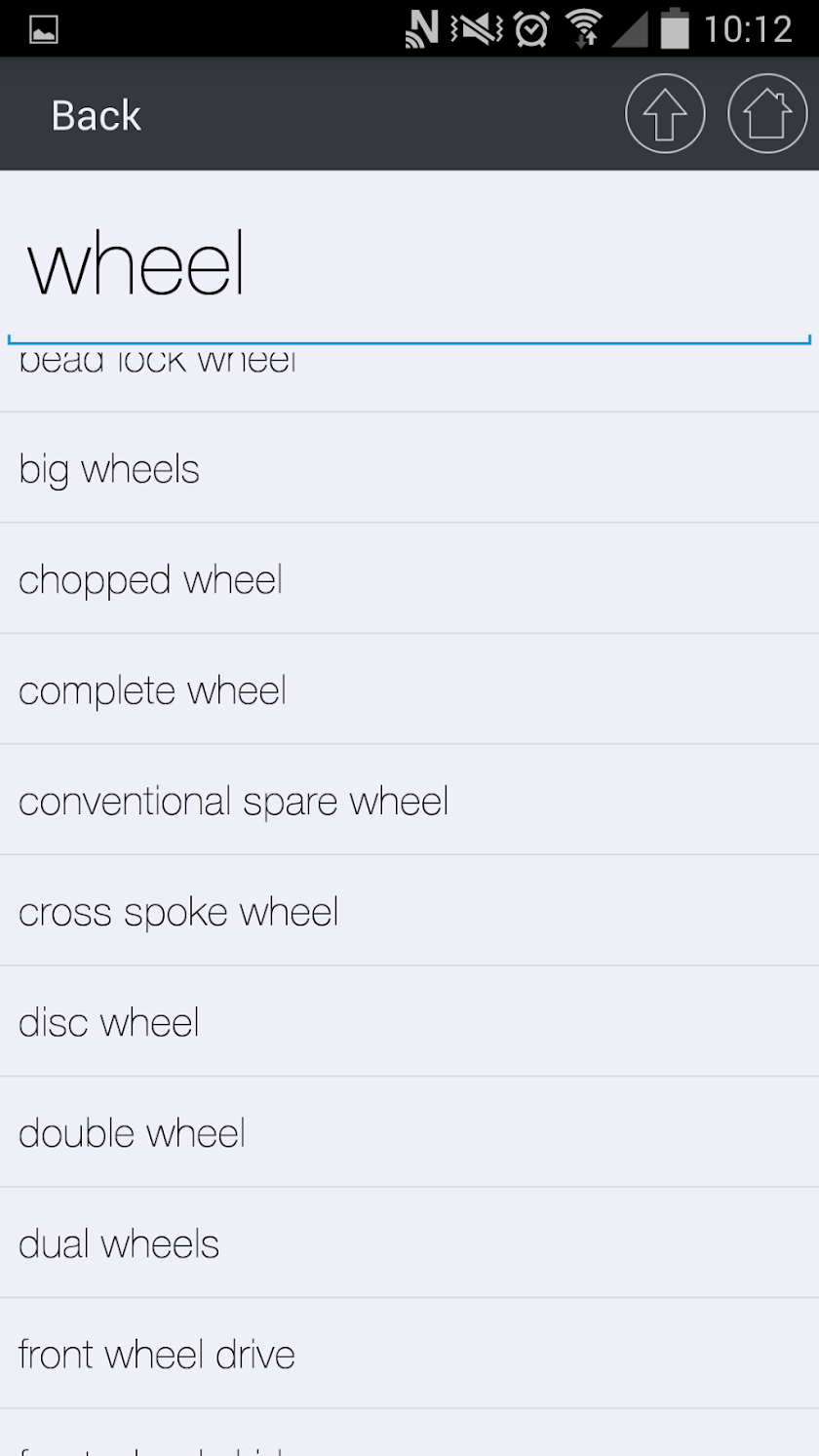 Automotive A-Z Screen 3