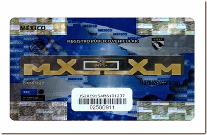 Chip Calcomania del REPUVE en Mexico Chip Calcomania del REPUVE en Mexico