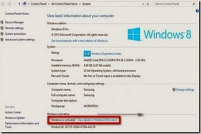 Activate-windows-8