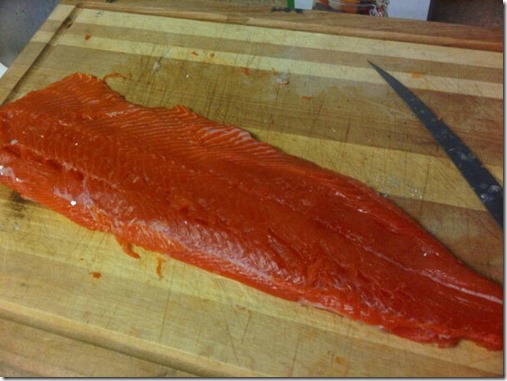 salmon after