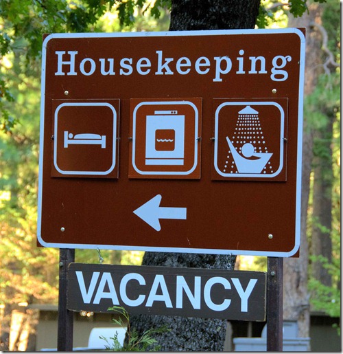Housekeeping Sign