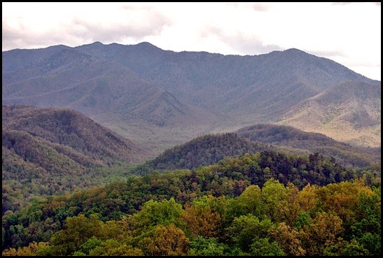 14 - Last View of Day - Mount Le Conte