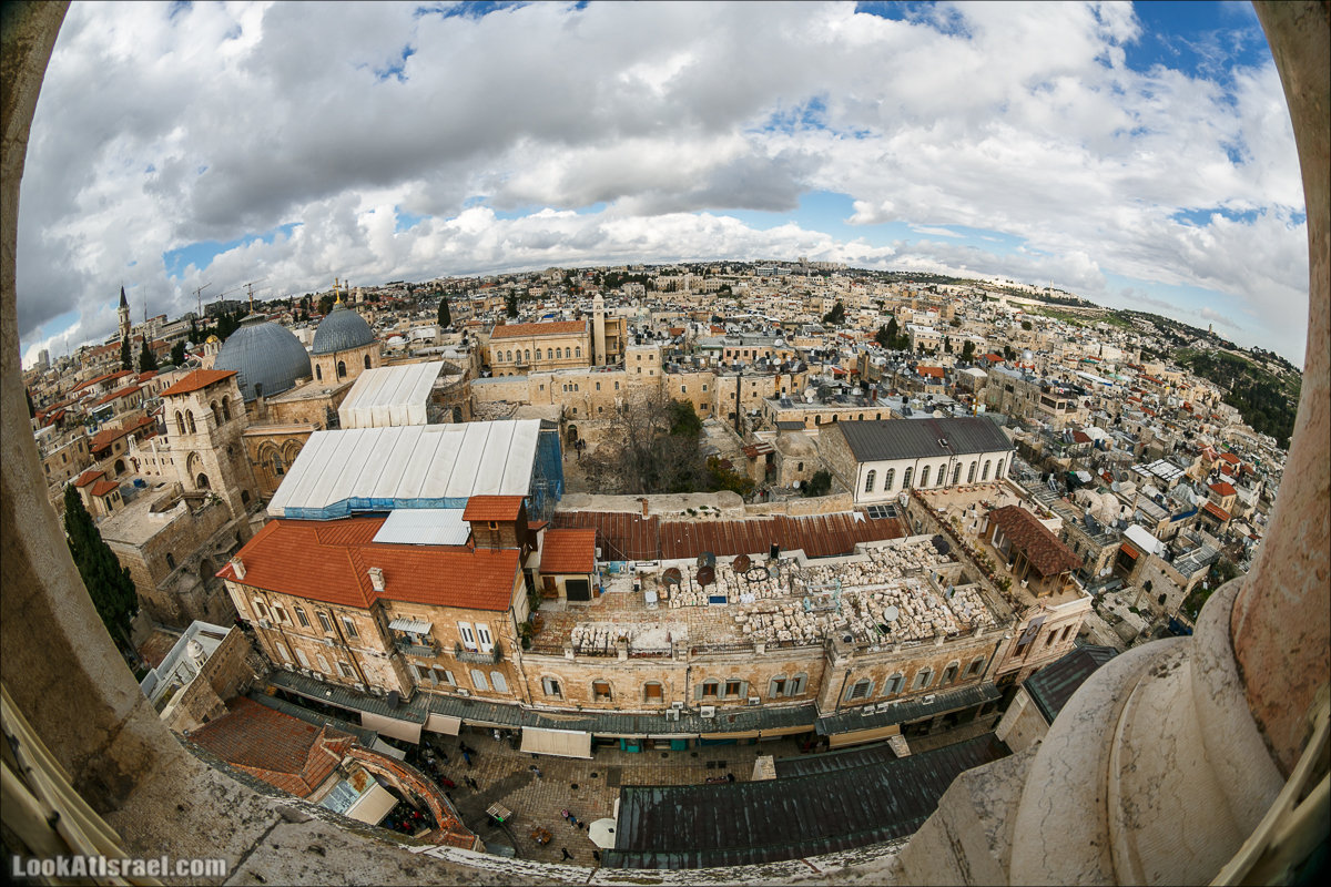 LookAtIsrael.com - Прогулка по крышам Иерусалима | Jerusalem roofs | על גגות ירושלים