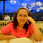 Wifey waiting for our order in Chika-an at Abreeza