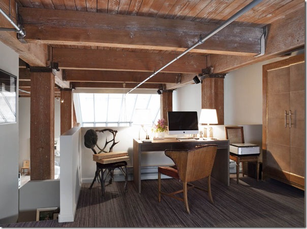 case e interni - loft new york - legno (9)
