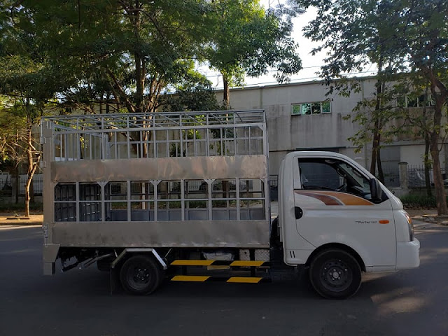 Xe tải Hyundai H150 thùng chở gia súc