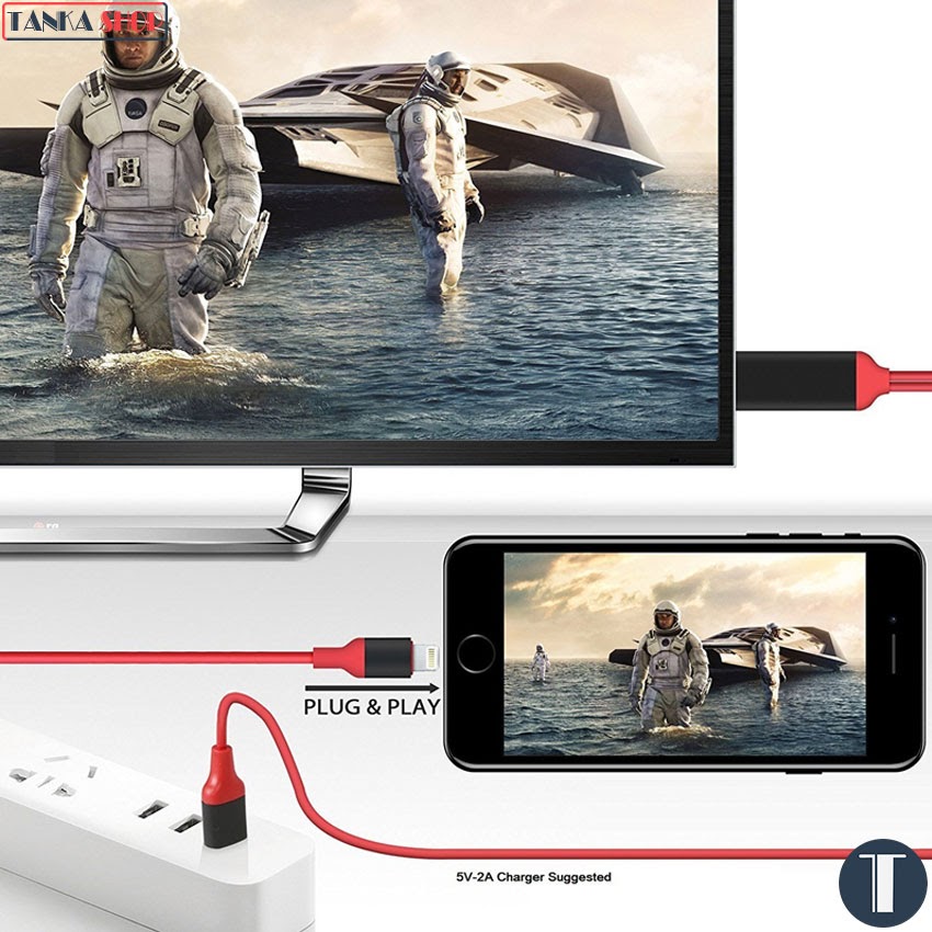 Cáp HDMI cho iPhone Cáp kết nối iphone với tivi