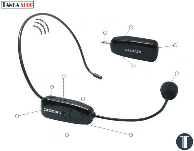Micro đeo tai không dây FM XXD-18