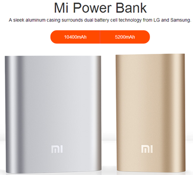 Xiaomi Philippines Mi Power Bank 5200mAh 10400mAh