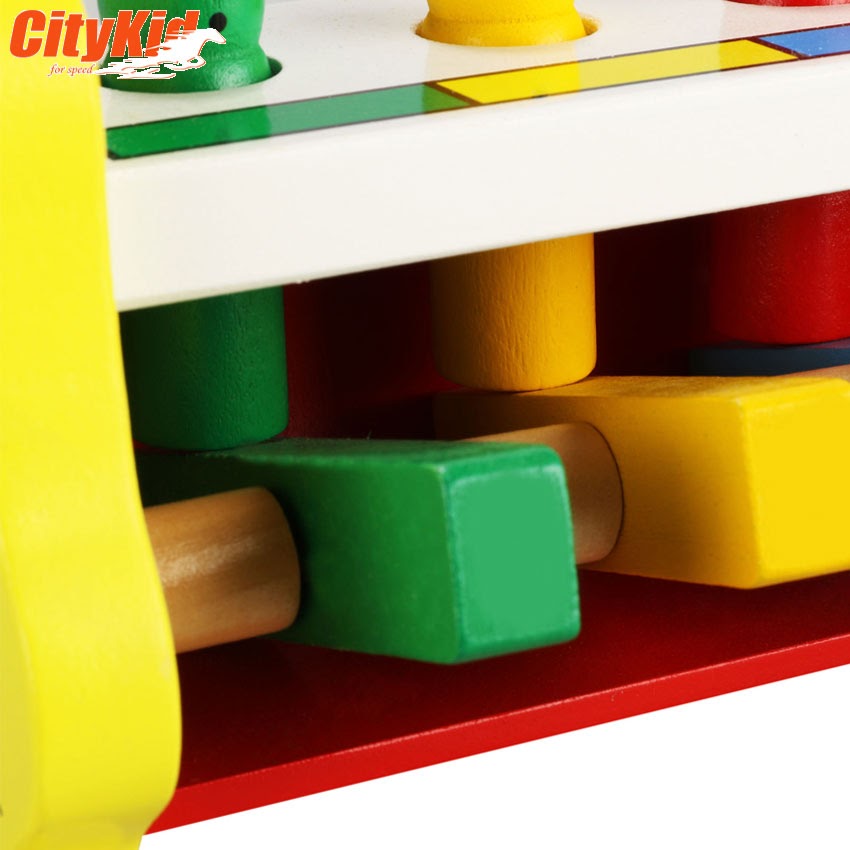 Đồ chơi bằng gỗ cho bé Bộ gõ gỗ cho bé Percussion Toys-02