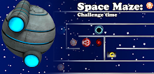 Maze game on time - space ship APK