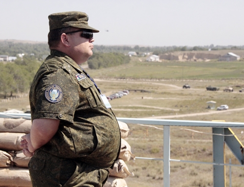 Международные миротворческие учения "Степной орел-2013"