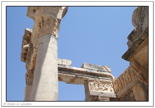 Pillars in Ephesus