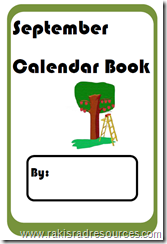September Calendar Book - FREE - work on number sense, number representations, money, weather, patterns and more, while giving students their own individual records.  Grab this book for FREE!