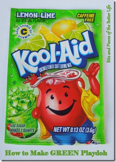 Playdoh Kool-Aid