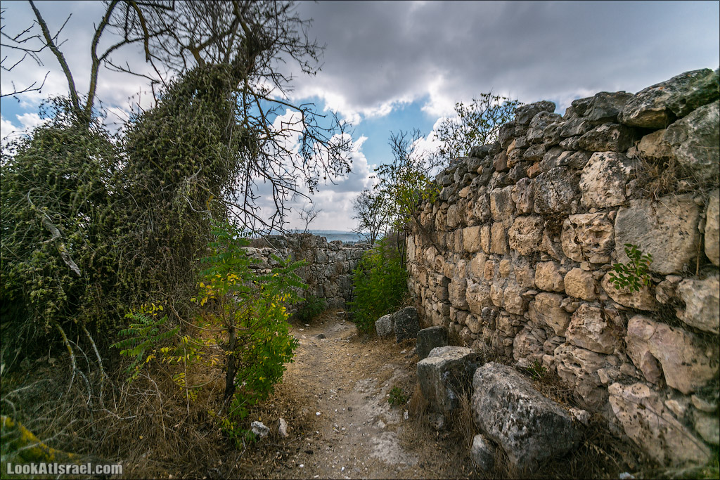 LookAtIsrael.com - Фото путешествия по Израилю | Крепость Бельмонт в кибуце Цуба | Belmont fortress