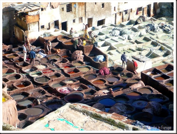 Morocco Leather Tannery