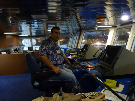 Ferry Madeira - Porto Santo: comanda vasului