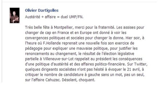 reaccion del PCF d'Aquitània